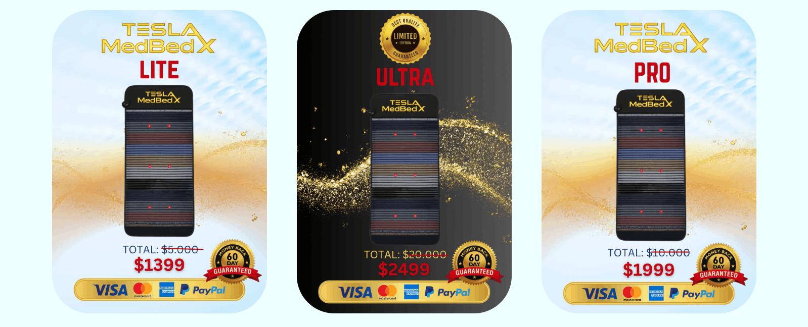 Tesla Medbed X price